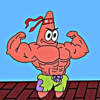 喷着水枪的小胡